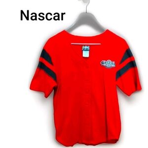 Jersey Shirt NASCAR Women's Size Small Sparkles On The Logo On Front & Back